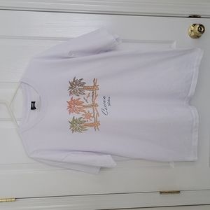 Crisp White Palm Tree Cancun T-Shirt!!!